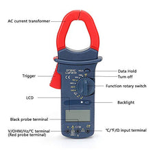 Carica l&#39;immagine nel visualizzatore di Gallery, POWERAXIS Tester Digitale Professionale Multimetri 2000 Contatore Clamp...