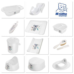 Rotho Babydesign Coprifasciatoio, Da 0 mesi, 70 x 50 cm, Bianco con koala