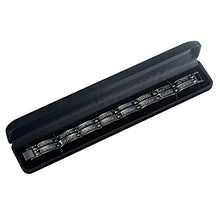 Carica l&#39;immagine nel visualizzatore di Gallery, Willis Judd - Bracciale Magnetico da Uomo in Titanio Nero e Fibra di... - Ilgrandebazar