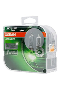 OSRAM 64210ULT-HCB Ultra Life Lampadine macchina, Confezione da 2 2 pezzi