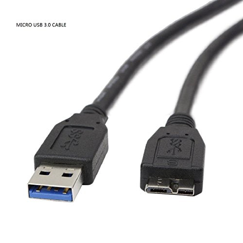 KUYiA Cavo USB maschio 3.0 a micro usb Maschio 0,3 mt Fino a 5 1 Feet