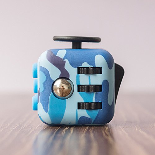 Cubo anti-stress, con 6 diverse funzioni (Fidget Cube), V2, di alta qualità,... - Ilgrandebazar