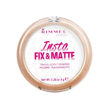 Carica l&#39;immagine nel visualizzatore di Gallery, Rimmel - Cipria Trasparente Compatta Fix&amp;Matte - Formula Opacizzante e... - Ilgrandebazar