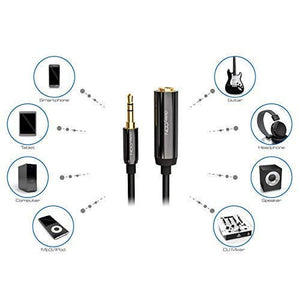 deleyCON 0,2m Cavo Adattatore Audio Stereo - Connettore Maschio 3,5mm per un...
