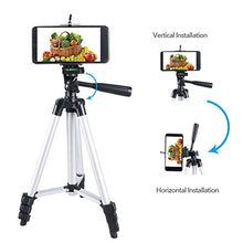 Carica l'immagine nel visualizzatore di Gallery, Vicloon Treppiede da Viaggio per Fotocamera,Tripod di Alluminio Leggero da...