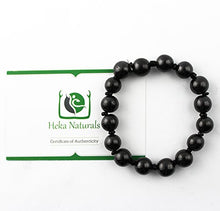 Carica l&#39;immagine nel visualizzatore di Gallery, Bracciale Elastico in Shungite per Uomo e Donna, con Protezione... - Ilgrandebazar