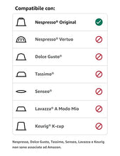 Carica l&#39;immagine nel visualizzatore di Gallery, Note D&#39;Espresso Caffè Qualità Oro, Capsule Compatibili Soltanto con Sistema NESPRESSO, 100 Caps