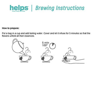 HELPS INFUSI - Infuso organico di Sen, Equiseto, Menta, Melissa e...