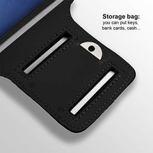 Carica l&#39;immagine nel visualizzatore di Gallery, Fascia braccio cellulare sportiva running traspirante compatibile con Nero