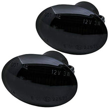 Carica l'immagine nel visualizzatore di Gallery, rm-style 72405-1 - Indicatore di direzione laterale a LED, colore: Nero fumo