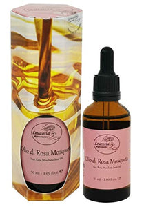 Olio di Rosa Mosqueta 100% Puro - 50 ml - Viso, Corpo e Mani - Ilgrandebazar