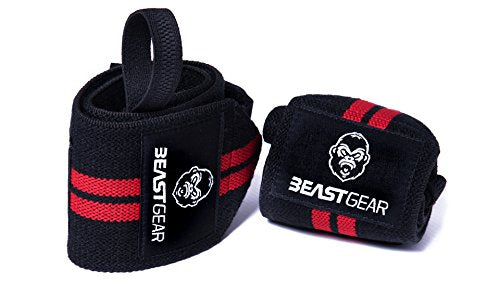 Fasce da polso Beast Gear – Polso Professionali per Sollevamento...