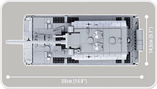 Carica l&#39;immagine nel visualizzatore di Gallery, COBI- Carro Armato VIII Maus, Colore Grigio/Nero, 3024 Nero