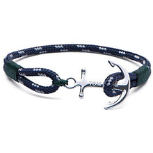 Carica l&#39;immagine nel visualizzatore di Gallery, BRACCIALE SOUTHERN GREEN ANCORA TOM HOPE - XS - TM0100 - Ilgrandebazar
