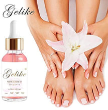 Carica l'immagine nel visualizzatore di Gallery, Gelike Olio Cuticole Unghie Jojoba Organica Essenziale Olio Vitamina E vitamina B Mix Oil Unghie Riparare Trattamenti Cuticola Incrinata Secca Lenire Idratare Idratante Unghie secche Oli 15ml (Rosa)