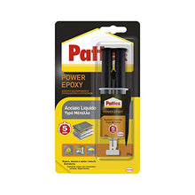 Carica l&#39;immagine nel visualizzatore di Gallery, Pattex Power Epoxy Acciaio Liquido, Colla Epossidica, Bicomponente 1 x 35g