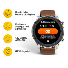 Carica l&#39;immagine nel visualizzatore di Gallery, Amazfit GTR 47mm Smart Watch with All-Day Heart Rate and Activity Tracking,... - Ilgrandebazar