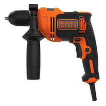 Carica l&#39;immagine nel visualizzatore di Gallery, BLACK+DECKER BEH710K-QS Trapano a Percussione a Filo Compact, 4 Extra 710W