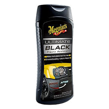 Carica l&#39;immagine nel visualizzatore di Gallery, Meguiar&#39;s G15812EU Ultimate Black Restorer - Rinnovante e protettivo per plastiche esterne, Nero - per plastiche nere, 355 ml