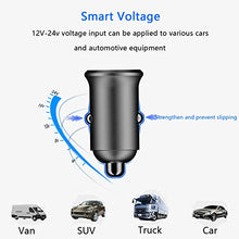 Carica l'immagine nel visualizzatore di Gallery, Blsyetec Caricabatterie Auto, Doppia QC 3.0 36W/7.2A USB Nero