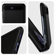 Carica l'immagine nel visualizzatore di Gallery, Spigen Cover Samsung Galaxy Z Flip Thin Fit Compatibile con Samsung Galaxy Z Flip Cover Custodia - Nero