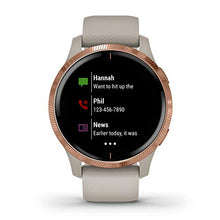 Carica l'immagine nel visualizzatore di Gallery, Garmin Venu - Smartwatch GPS, AMOLED, Music, Pay, Light Sand Rose Gold