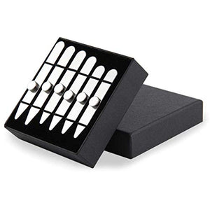 AOLVO, 6 stecche per colletto della camicia in acciaio inox, con 6 3 Sizes - Ilgrandebazar