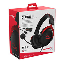 Carica l&#39;immagine nel visualizzatore di Gallery, HyperX Cloud II Red Cuffie Gaming per PC/PS4/Mac/Mobile, Rosso
