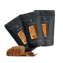 Carica l'immagine nel visualizzatore di Gallery, Seed Mix Preparazione Pane 3x200g Contenuto 20% di Proteine | 4g....