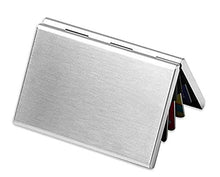 Carica l'immagine nel visualizzatore di Gallery, Porta Carte Di Credito Narsam, Rfid Blocco Antifrode Anticlonazione Argento