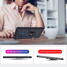 Carica l'immagine nel visualizzatore di Gallery, Oududianzi Cover per Samsung Galaxy A21s con 2 Pellicola in Vetro Nero