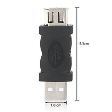 Carica l&#39;immagine nel visualizzatore di Gallery, eightNice Firewire IEEE 1394 Convertitore Adattatore da 6 Pin Femmina a USB - Ilgrandebazar