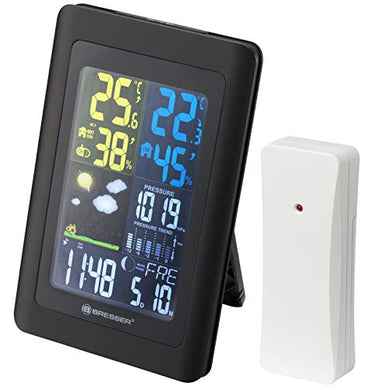 BRESSER Meteo NBF Colour DCF Stazione Radiocontrollata con Sensore... - Ilgrandebazar