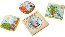 Carica l&#39;immagine nel visualizzatore di Gallery, HABA Favorite Season in Legno Puzzle verde - Ilgrandebazar