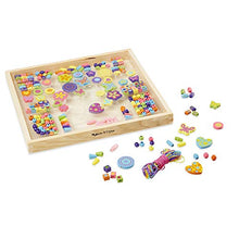 Carica l&#39;immagine nel visualizzatore di Gallery, Melissa and Doug Kit creativi in legno Set Wooden Bead Bouquet, multicolore - Ilgrandebazar
