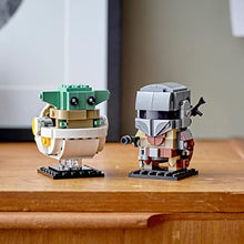 Carica l&#39;immagine nel visualizzatore di Gallery, LEGO 75317 , Star Wars Il Mandaloriano e il Bambino, Modellini da Costruire di Brickheadz con &#39;Baby Yoda&#39;, Set con Personaggi da Collezione, Idee Regalo da 10 anni in su