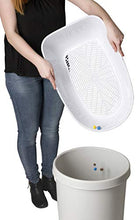 Carica l'immagine nel visualizzatore di Gallery, Stefanplast Toilette Aperta con Setaccio Autopulente, Grigio Blu, 59 x 39 x...