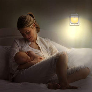 Luce Notturna LED Bambini,Luci da Presa con Sensore 2 Pezzi - Ilgrandebazar