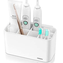 Carica l&#39;immagine nel visualizzatore di Gallery, CORNERIA Portaspazzolino - Porta spazzolino da Muro per Il Bagno - Supporto...