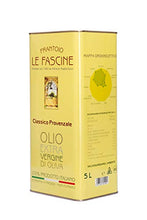 Carica l&#39;immagine nel visualizzatore di Gallery, Le Fascine Olio Extravergine Di Oliva Italiano In Latta Da 5 Lt 100 %...