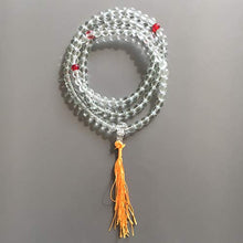 Carica l'immagine nel visualizzatore di Gallery, The Bo Tree Fair Trade 108 Perline in Vetro Trasparente, 8 mm, realizzate a... - Ilgrandebazar
