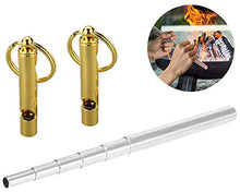 Carica l'immagine nel visualizzatore di Gallery, XGzhsa Fischio di Sicurezza per Esterni, Strumenti Sopravvivenza,...