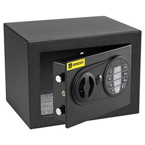 Homesafe HV17E Cassaforte Elettronica, 17x23x17cm (HxWxD), (HxWxD) - Ilgrandebazar