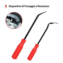 Carica l'immagine nel visualizzatore di Gallery, Kohree 32 Pezzi Strumento di Rimozione Auto, Kit Utensile Smontaggio per...
