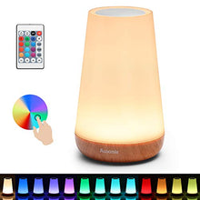 Carica l&#39;immagine nel visualizzatore di Gallery, Auxmir Luce Notturna Bambini Lampada da Comodino Colorata LED con 13...