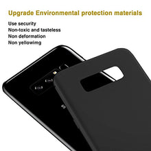 Carica l&#39;immagine nel visualizzatore di Gallery, Infreecs Cover Galaxy Note 8, Silicone Caso Black [Ultra Sottile] Anti Nero - Ilgrandebazar