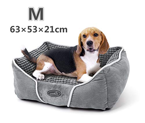 Pecute Letto per Cani Cuccia Gatto Peluche Ultra-Morbido Dog Bed M