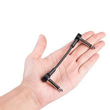 Carica l&#39;immagine nel visualizzatore di Gallery, Rayzm cavo patch piatto per chitarra, di collegamento da 6.35mm 6 unità - Ilgrandebazar