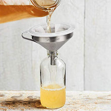 Carica l'immagine nel visualizzatore di Gallery, HAUSPROFI - Imbuto in Acciaio Inox da 5 Pollici/13cm 13cm + 200mesh