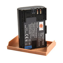 Carica l&#39;immagine nel visualizzatore di Gallery, LP-E6 DSTE - Batteria di ricambio (2 pezzi) e rapida LCD Dual Charger...